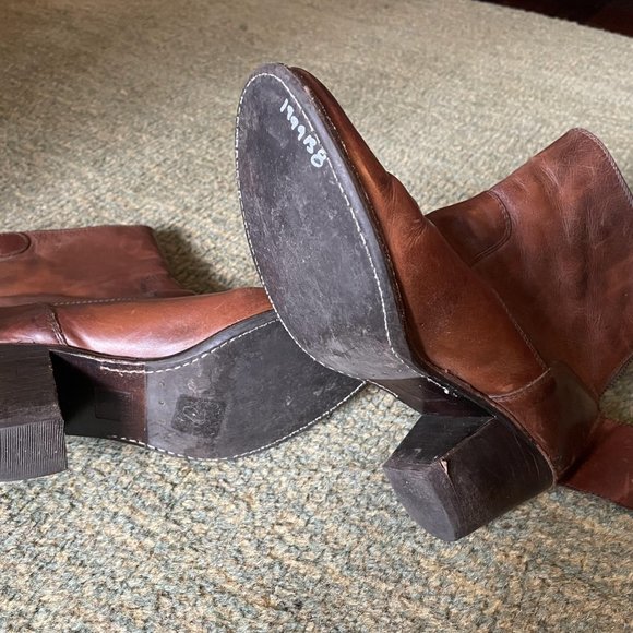 Frye Womens Boots Jackie Short Zip 8 - Picture 6 of 7